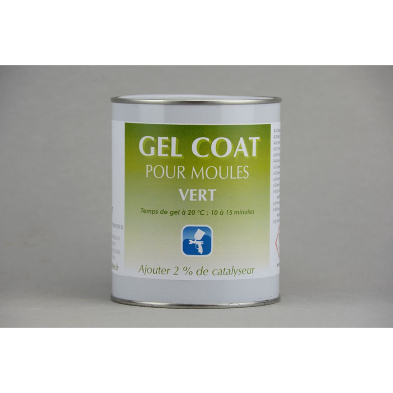 Gel coat pour moules Vinylester vert