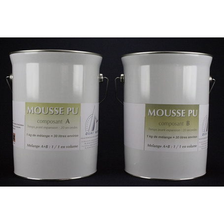 Kit Mousse polyurethane 35 Kg/m3