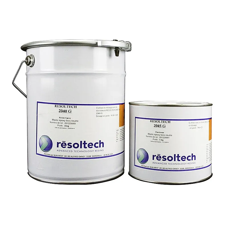 Kit colle epoxy bois