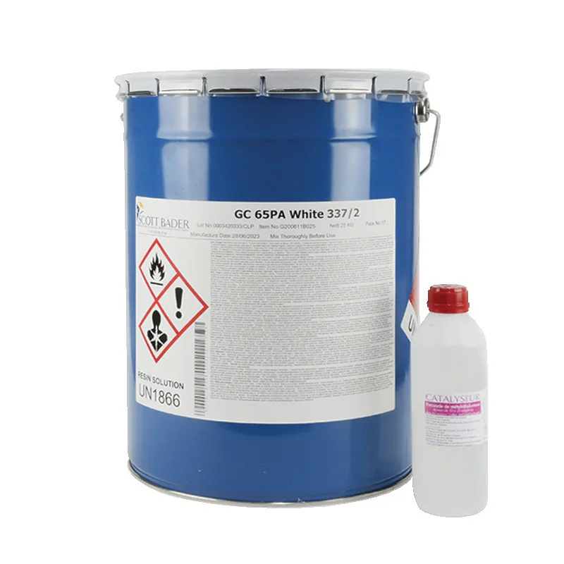 Kit Gel coat Blanc de moulage 25 kg