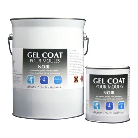 Gel Coat Noir Vinylester pour moules