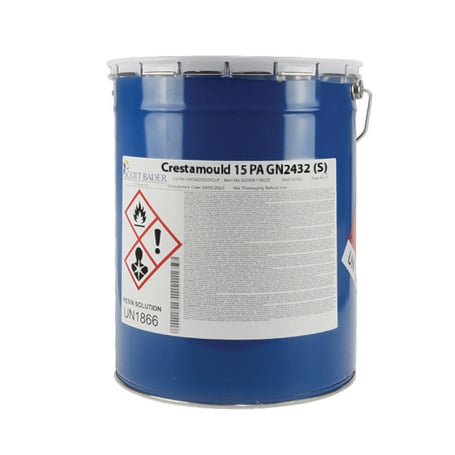 Gel Coat Vert Vinylester pour moules en 25 kg Pistolable