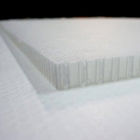 Plaque de nid d'abeille polypropyléne