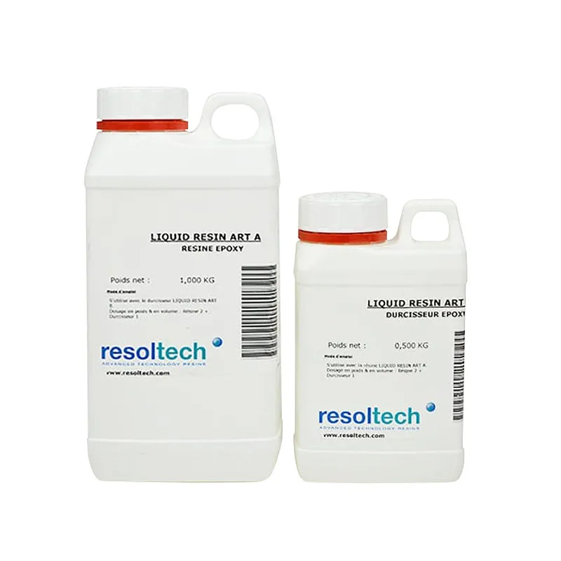Kit Vernis Epoxy Incolore de glaçage RESIN ART