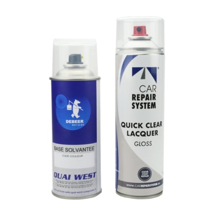 Kit de bombe de peinture Nacrée et bombe de vernis