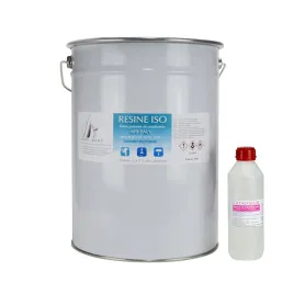 Kit Résine Polyester 489 PALV isophtalique de stratification en 25 kg