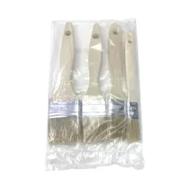 Lot de pinceaux plats pour application résine et gel coat