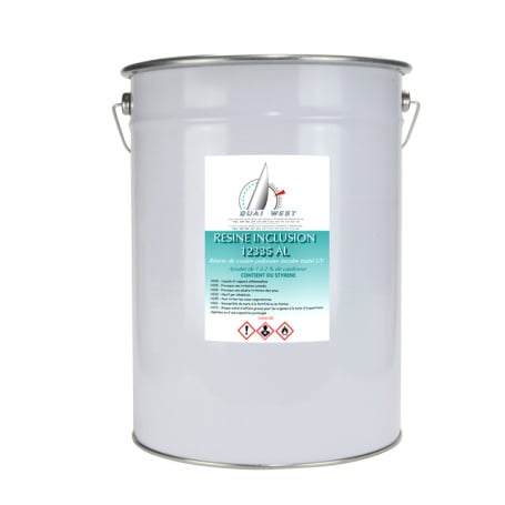 Résine Polyester 12335 AL d'inclusion  en 25 kg