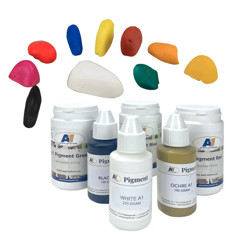 Pigments pour résine acrylique en flacon de 250 ml