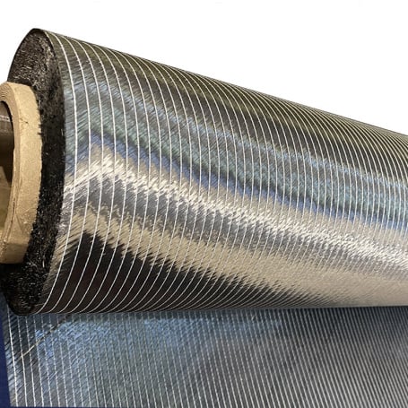 Tissu de Carbone Biaxial 210 gr/m2 de largeur 1270 mm