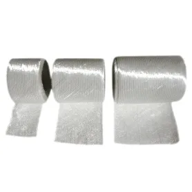 Tissu de verre en Ruban biaxial 400 gr +  Mat 150 gr de largeur 20 cm