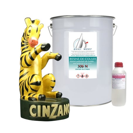 kit résine Polyester de coulée