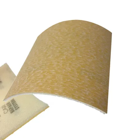 Feuille abrasif sur mousse Goldflex soft P240 115 mm * 125 mm.