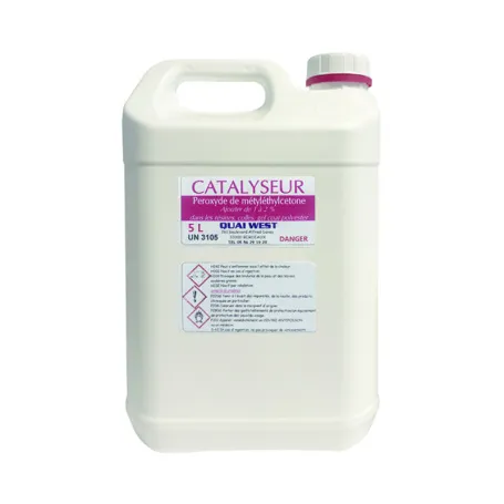 Catalyseur polyester en bidon de 5 L