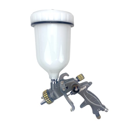 Pistolet à gravité pour peinture et vernis HLVP
