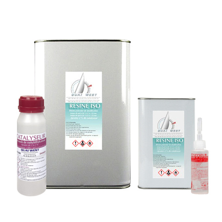 Kit Résine Polyester isophtalique de stratification (stratification piscine)