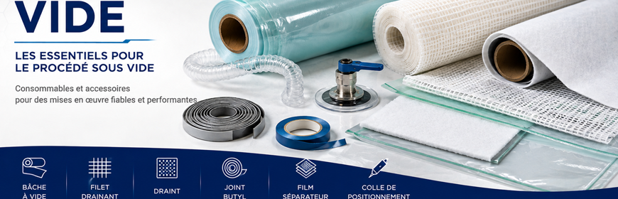 Consommables Mise sous Vide & Infusion Composite | Quai West